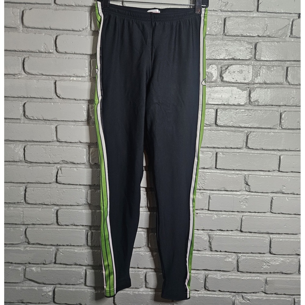 Vintage Pearl Izumi Technical Wear Women's Cycling Pants Size L Green Stripe